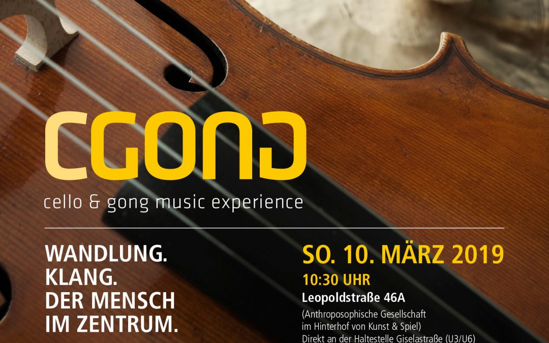 Wandlung. Klang. Der Mensch im Zentrum. – Konzert am 10. März 2019